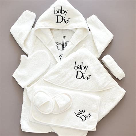 baby dior made where|baby dior bathrobe.